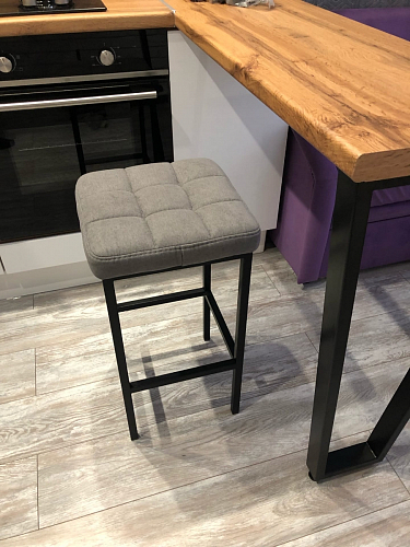 Барный стул Лофт катания минт / белый матовый фото покупателя 156