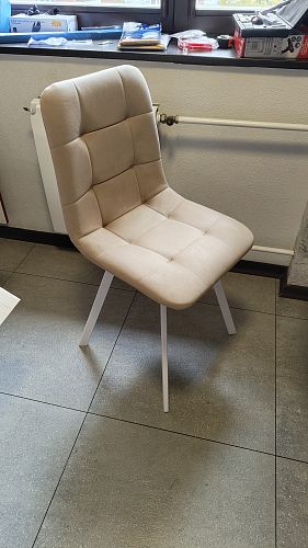 Стул на металлокаркасе Чилли К кирпичный / черный фото покупателя 665