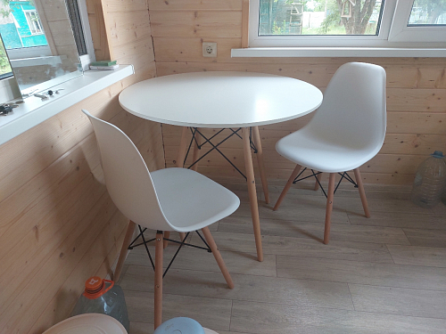 Пластиковый стул Eames PC-015 серый фото покупателя 391