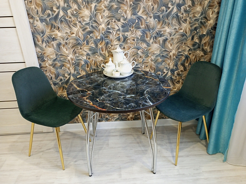 Стул на металлокаркасе Dabl green фото покупателя 52