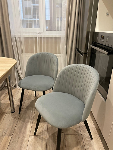 Стул на металлокаркасе Gabi latte / gold / black фото покупателя 808