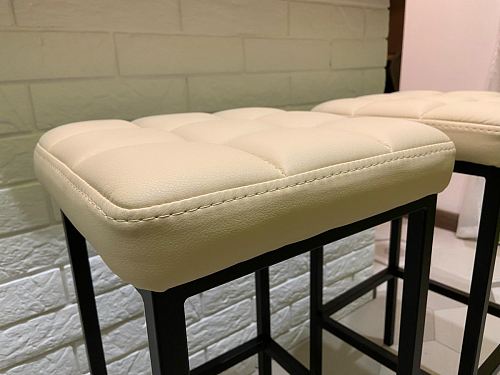 Барный стул Лофт катания минт / белый матовый фото покупателя 12