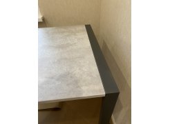 Стол Центавр дуб галифакс / черный матовый фото покупателя 84