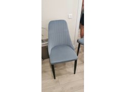 Стул на металлокаркасе Kora gray / black фото покупателя 473