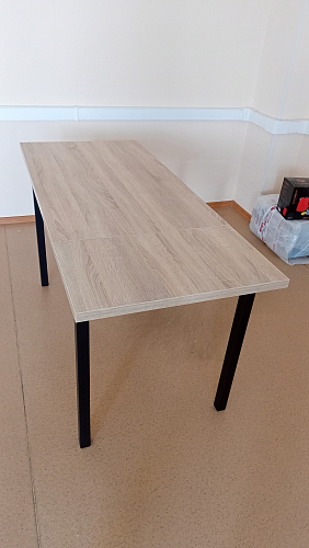 Стол Оригон делано / черный матовый фото покупателя 57