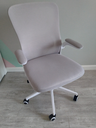Компьютерное кресло Konfi light gray / white фото покупателя 303