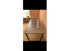 Стол Лота Лофт 140 25 мм черный матовый / бетон фото покупателя 631