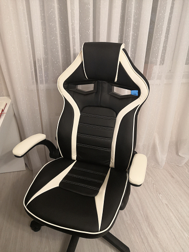 Компьютерное кресло Monza 1 кремовое / черное фото покупателя 4