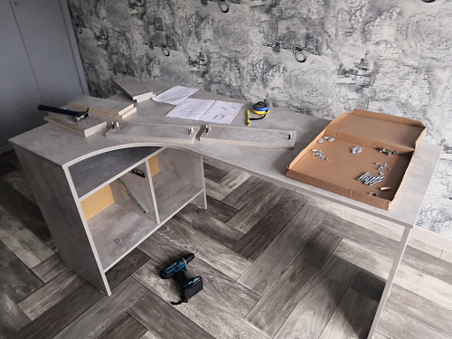 Стол письменный СПм-25 левый венге фото покупателя 52