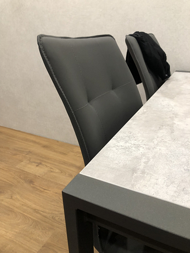 Стол Центавр бетон / графит фото покупателя 77