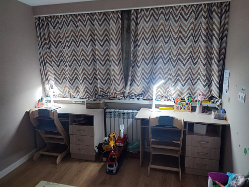 Стол письменный Бриз МДФ волна лайм / ясень светлый фото покупателя 206