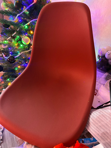Пластиковый стул Eames PC-015 желтый фото покупателя 190
