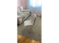 Стул на металлокаркасе Дани 01 светло-серый / черный фото покупателя 12