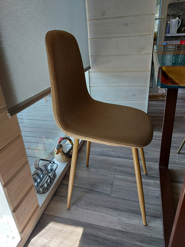 Стул на металлокаркасе Lilu 05 gray / white фото покупателя 13