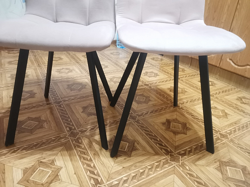 Стул на металлокаркасе Чилли зеленый / белый каркас фото покупателя 637