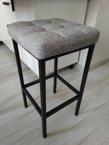 Барный стул Лофт катания минт / белый матовый фото покупателя 30