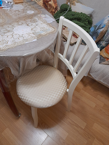 Деревянный стул Айра бежевый / орех фото покупателя 4