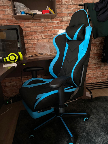 Компьютерное кресло Kano черное / красное фото покупателя 78