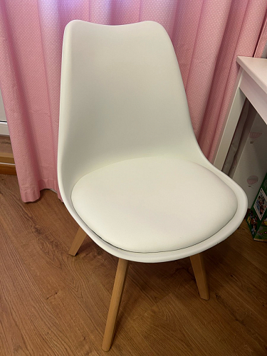 Деревянный стул Bonuss light gray / wood фото покупателя 150