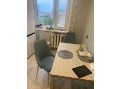 Стул на металлокаркасе Kora green / black фото покупателя 37