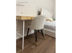 Стул на металлокаркасе Gabi 1 gray / black фото покупателя 252