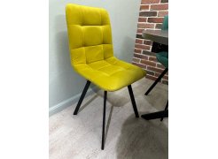 Стул на металлокаркасе Чилли светло-серый / черный фото покупателя 438