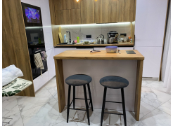 Полубарный стул Гангток крутящийся черный / черный матовый фото покупателя 10