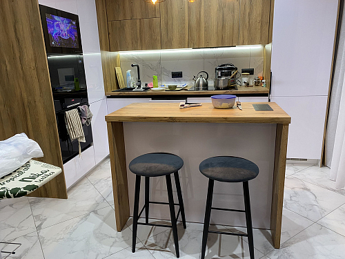 Полубарный стул Гангток катания изумруд / черный матовый фото покупателя 8