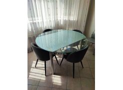 Стул на металлокаркасе Gabi 1 gray / black фото покупателя 216