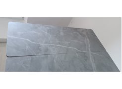 Керамический стол Вилли 140 (200) х 80 белый мрамор alpin white / snow white / белый фото покупателя 59