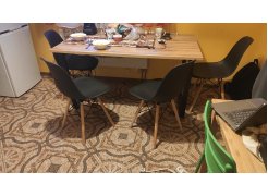 Стол Лота Лофт 120 25 мм сабия / черный матовый фото покупателя 841