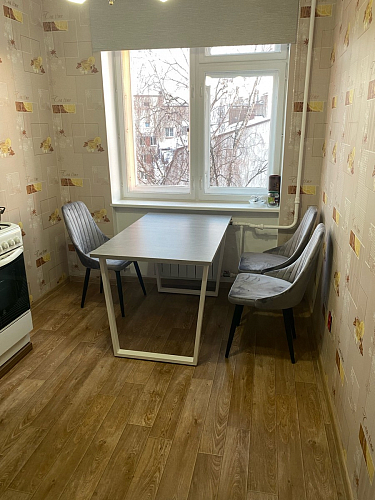 Стол Лота Лофт 120 32 мм бетон / черный матовый фото покупателя 277