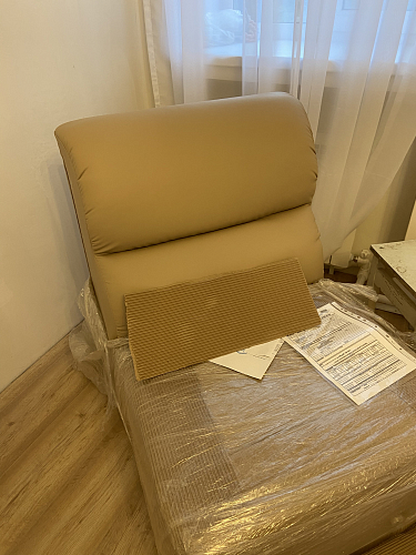 Кресло Карнелла фиолетовое фото покупателя 3