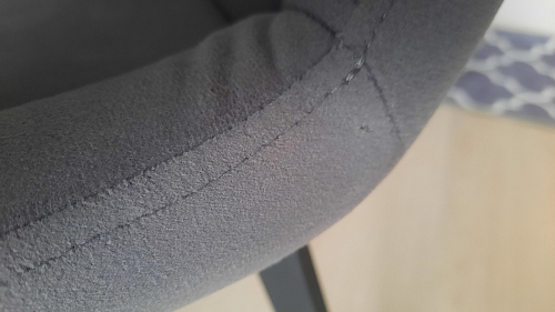 Стул на металлокаркасе Челси бежевый / белый каркас фото покупателя 230