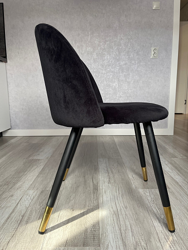 Стул на металлокаркасе Gabi-1 wine red / black фото покупателя 561