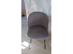 Стул на металлокаркасе Gabi 1 gray / black фото покупателя 189