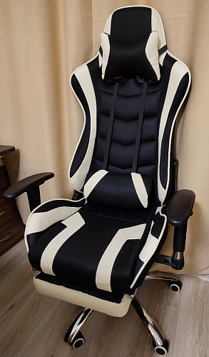 Компьютерное кресло Kano 1 light blue / black фото покупателя 30