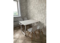 Стол Лота Лофт 140 25 мм черный матовый / бетон фото покупателя 667