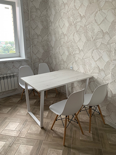 Стол Лота Лофт 140 25 мм черный матовый / бетон фото покупателя 667