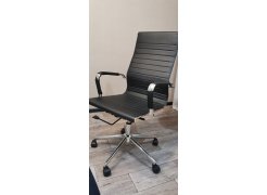 Компьютерное кресло Reus черная сетка / хром фото покупателя 58