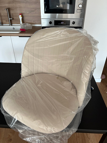 Стул на металлокаркасе Gabi wine red / black фото покупателя 450