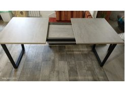 Стол Лота Лофт 120 25 мм сабия / черный матовый фото покупателя 553