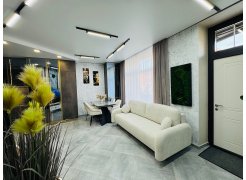 Керамический стол Ливи 140(200)х80х78 белый мрамор / черный фото покупателя 17