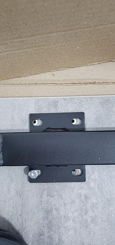 Стол Лота Лофт 120 32 мм бетон / черный матовый фото покупателя 250