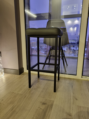 Барный стул Лофт линкольн белый / белый матовый фото покупателя 81