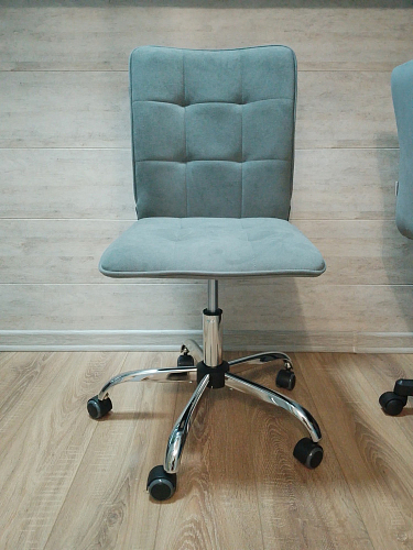 Компьютерное кресло One/Ван флок серый 29 фото покупателя 71