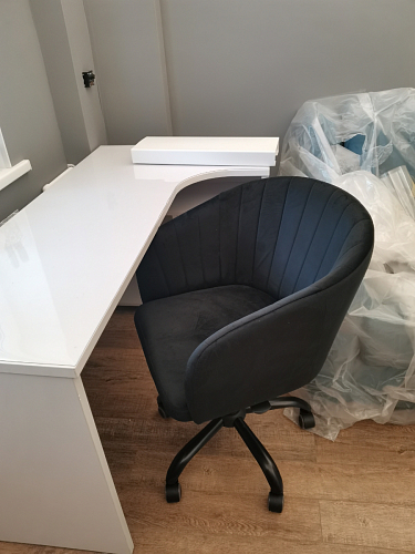 Компьютерное кресло Тибо сиреневый фото покупателя 165