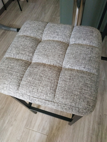 Барный стул Лофт линкольн белый / белый матовый фото покупателя 306