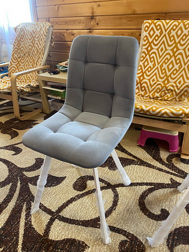 Стул Чилли 2 темно-серый  / черный фото покупателя 774