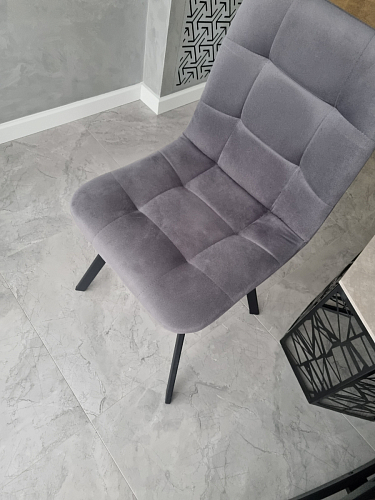 Стул на металлокаркасе Чилли бирюзовый / белый фото покупателя 989